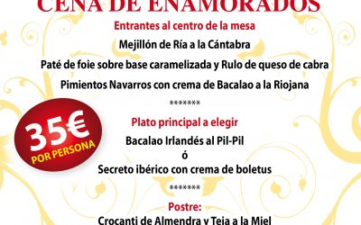 Cena de San Valentín 2022